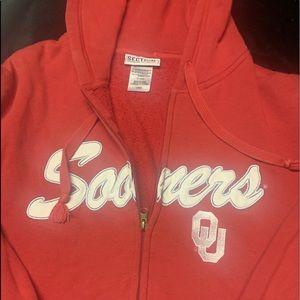 Unisex Oklahoma Sooners jacket size large